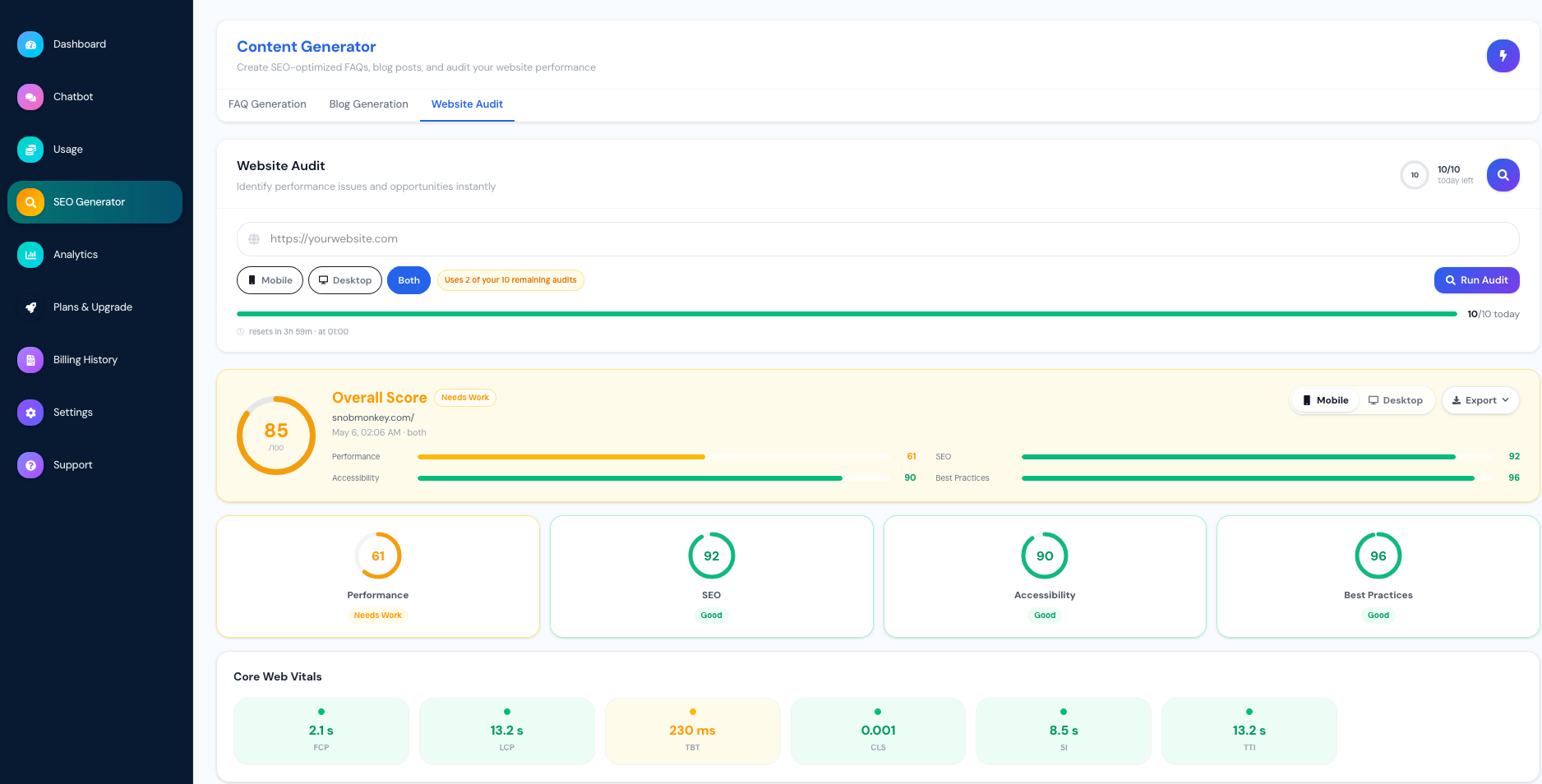 FireShot Capture 1018 - Snobbots - AI Chatbot Platform - snobbots-chatbot.vercel.app FireShot Capture 1018 - Snobbots - AI Chatbot Platform - snobbots-chatbot.vercel.app